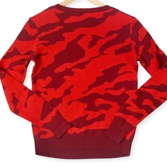 Cabi Sakura Camo Knit Pullover Sweater - Picture 5 of 5